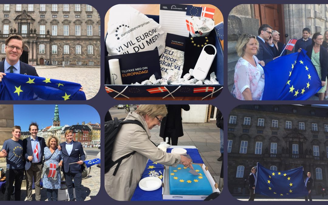 Det europæiske flag vender tilbage til Folketinget