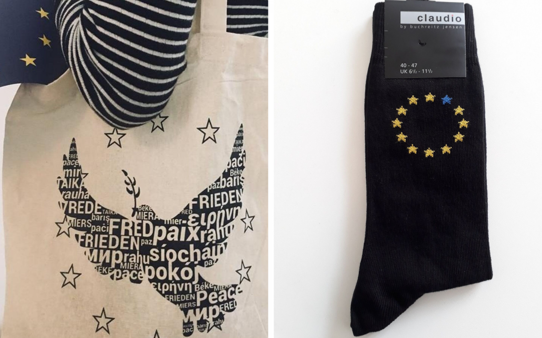 Bliv klædt på til at debattere EU med Europabevægelsens merchandise