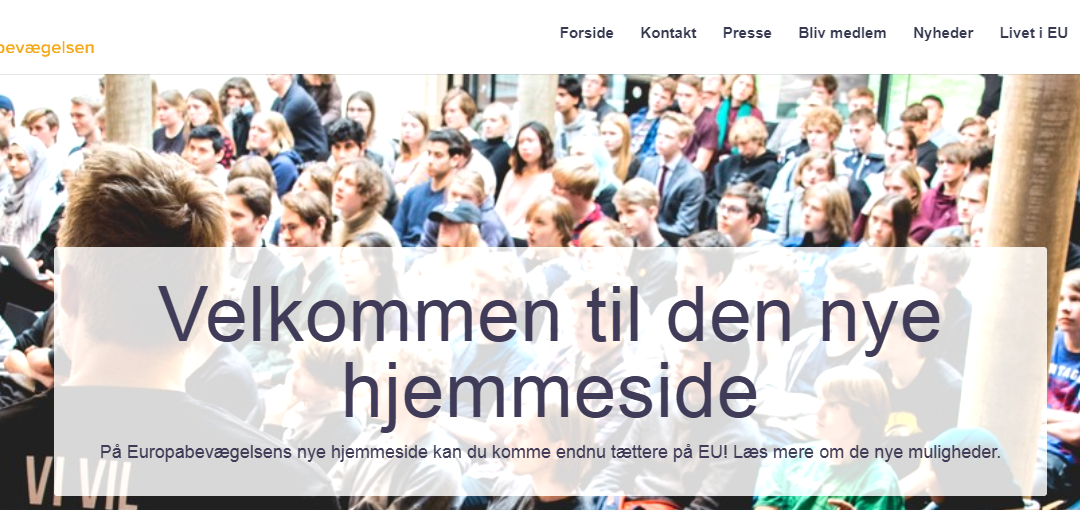 Velkommen til vores nye hjemmeside