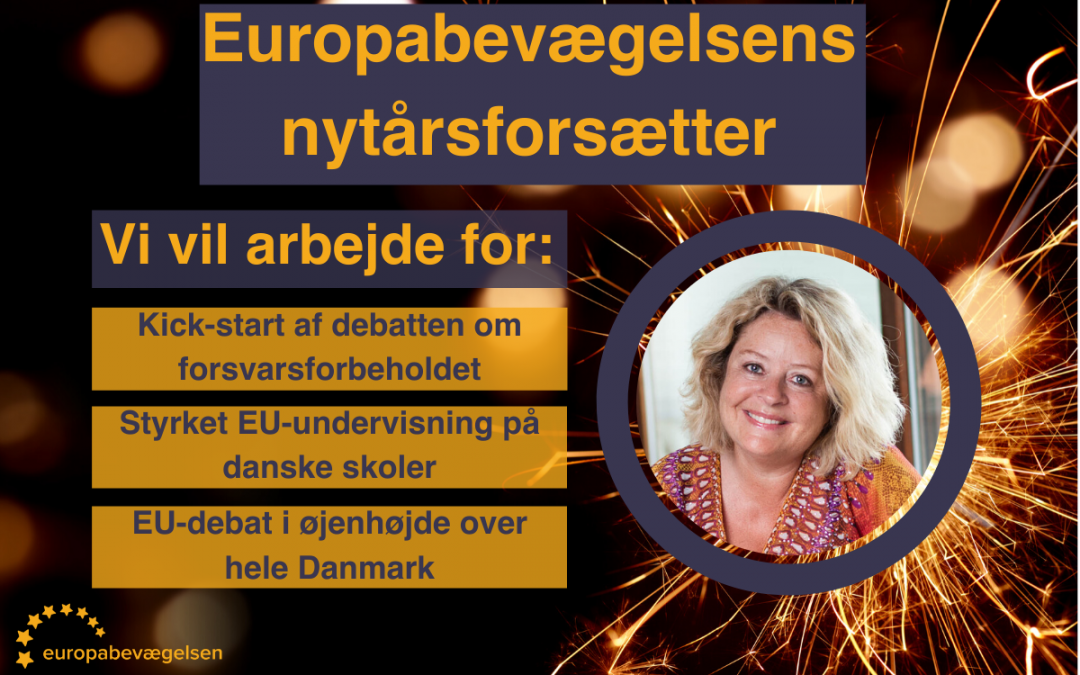 Godt nytår! Her er Europabevægelsens nytårsforsætter