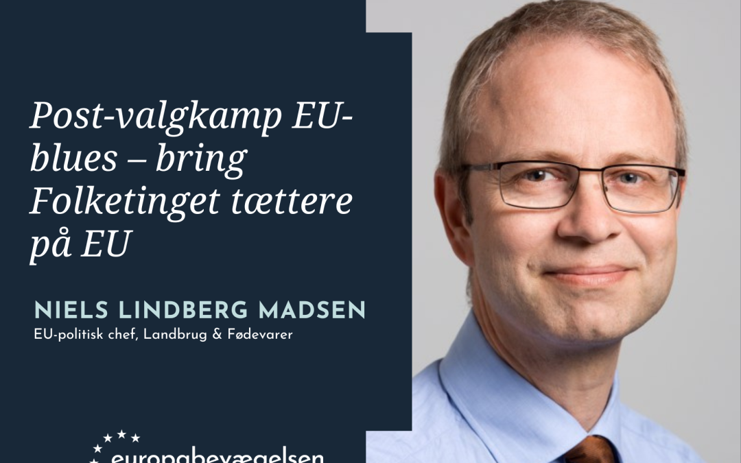 Post-valgkamp EU-blues – bring Folketinget tættere på EU