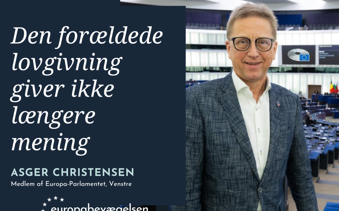 Forældet EU-lovgivning skal til serviceeftersyn