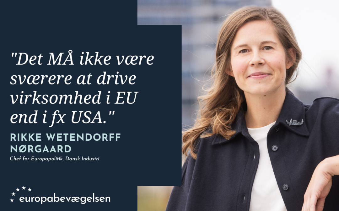 Et stærkere indre marked er nødvendigt i en tid med øget global konkurrence