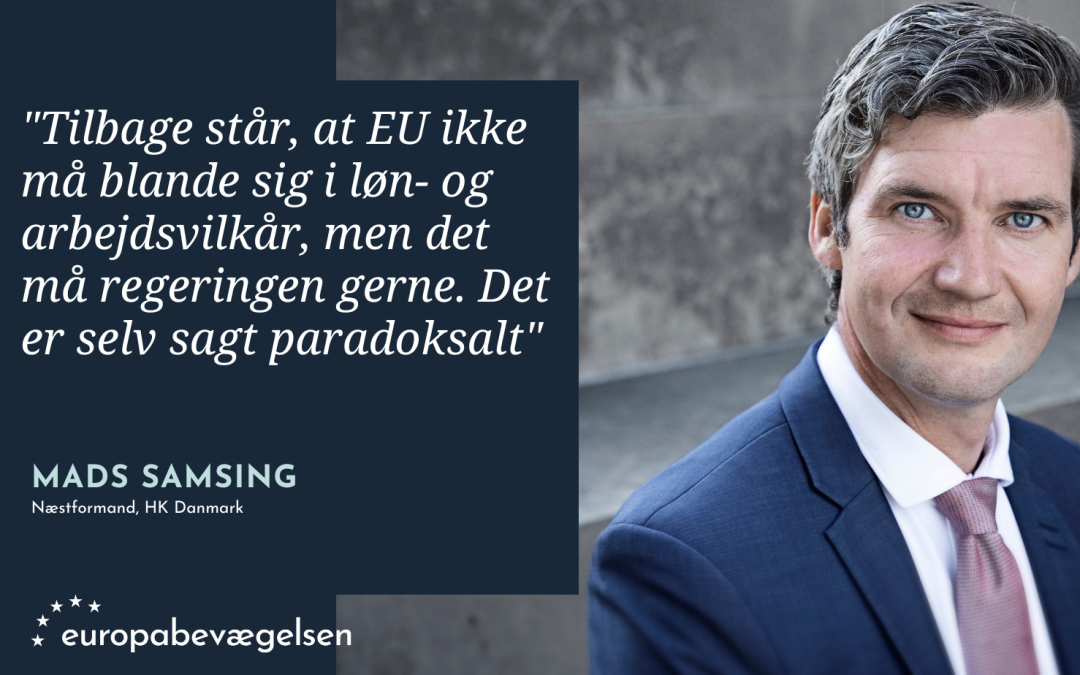 Mads Samsing: Tragikomisk bededags-paradoks giver løftede øjenbryn i EU