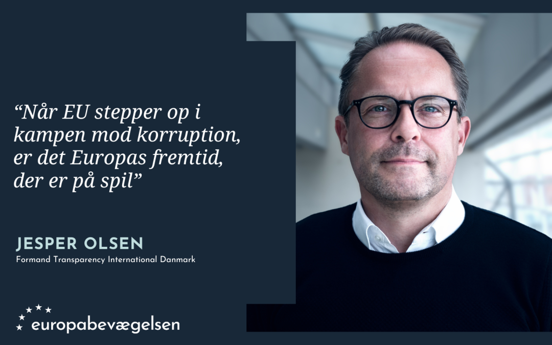 Kampen mod korruption er essentielt for EU’s fremtid