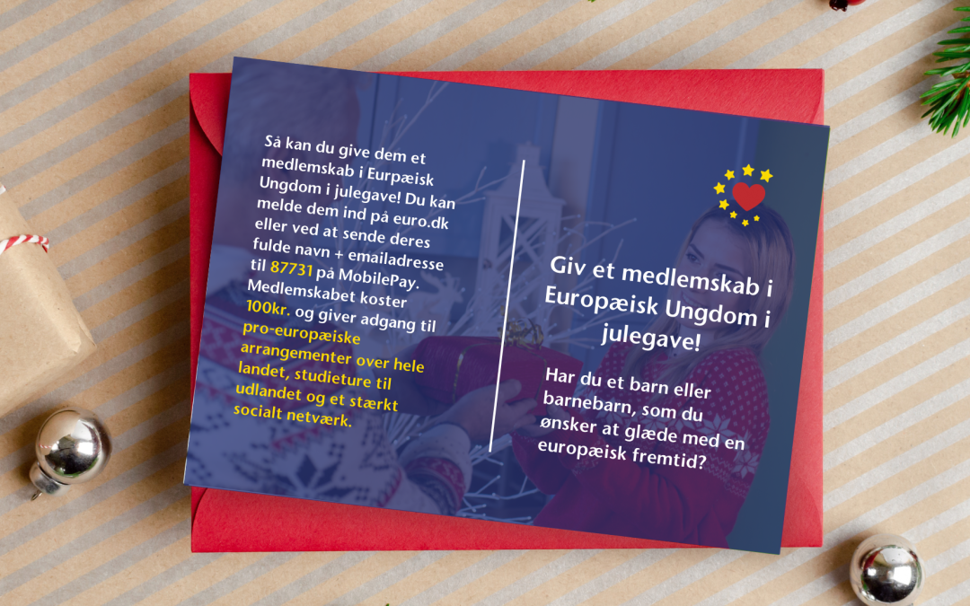 Støt Europas ungdom og Europas fremtid