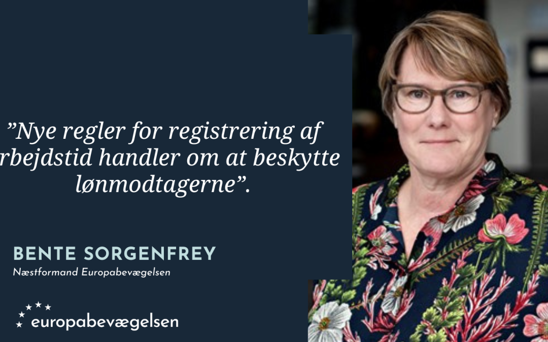 Arbejdstidsregistrering er ikke lig med stempeluret