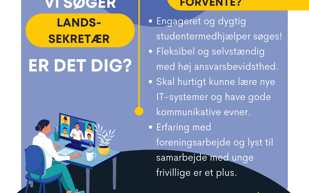 Europæisk Ungdom søger ny landssekretær – er det dig?