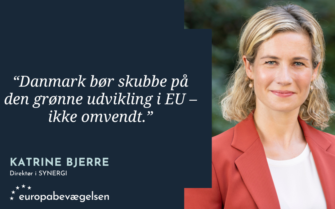 EU har lagt vejen til et grønnere Danmark – nu skal vi trykke på speederen