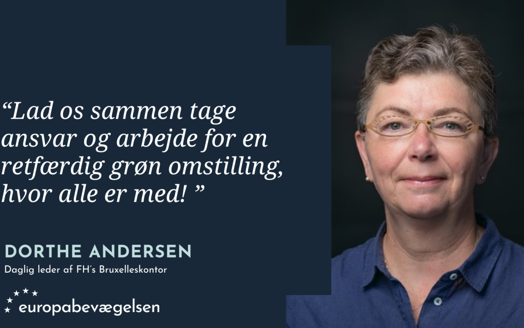 Vi skal have en retfærdig grøn omstilling, hvor alle er med!