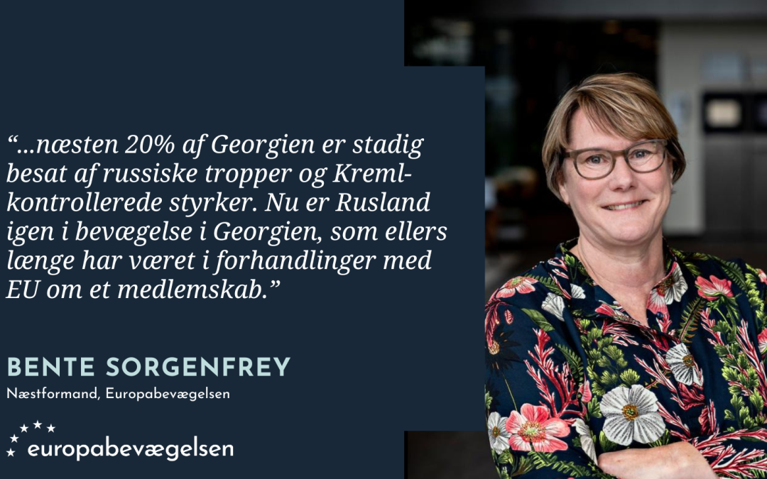 Grove benspænd i Georgiens medlemskab af EU