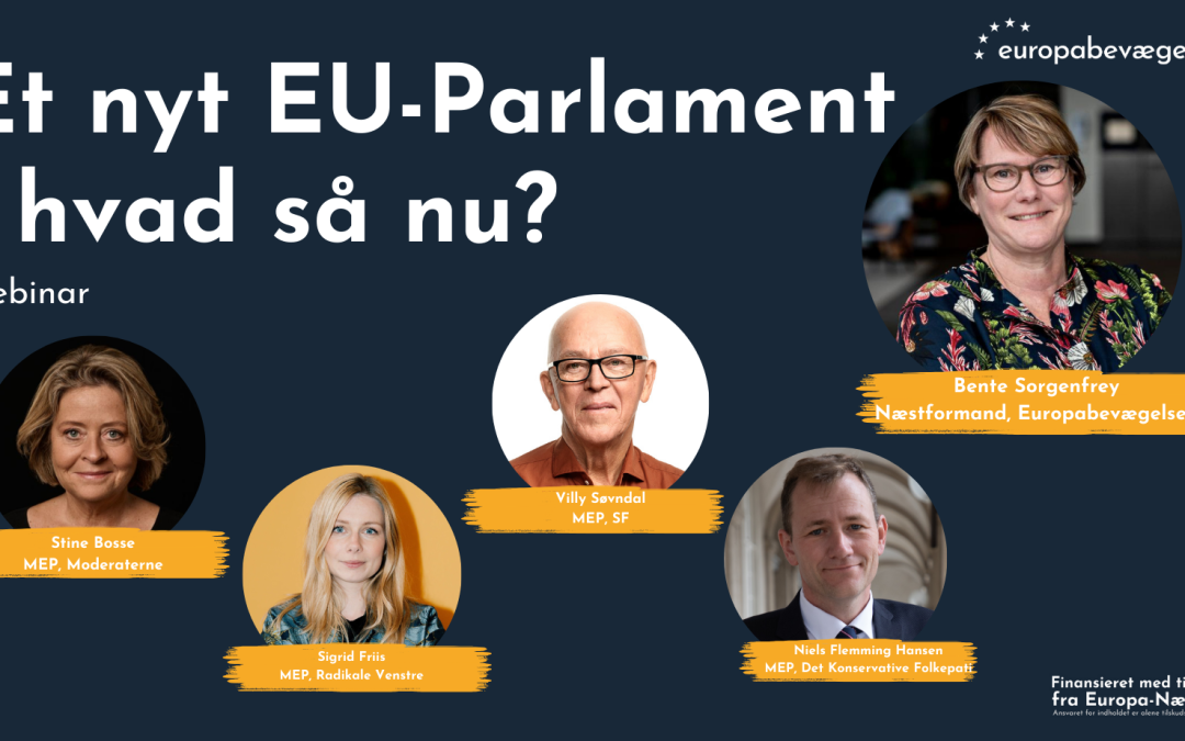 Et nyt Europa-Parlament – hvad så nu?